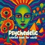 Psychedelic coloring book for adults