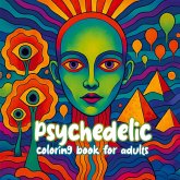 Psychedelic coloring book for adults