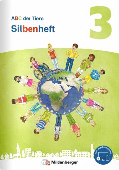 Cover ABC der Tiere 3 Neubearbeitung - Silbenheft zum Sprachbuch