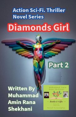 Cover Diamonds Girl. 2. Action Sci-Fi. Thriller Novel Series.