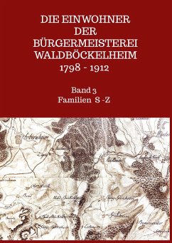 Cover Die Einwohner der Bürgermeisterei Waldböckelheim 1798 - 1912
