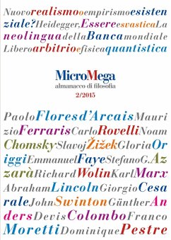 Cover Micromega: 2 Almanacco di filosofia (eBook, ePUB)