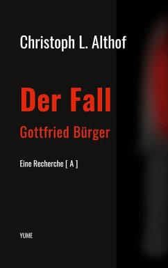 Cover Der Fall Gottfried Bürger (eBook, ePUB)