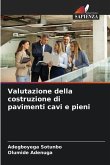 Valutazione della costruzione di pavimenti cavi e pieni
