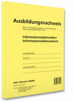 Cover Ausbildungsnachweis Informationselektroniker/ Informationselektronikerin