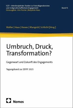 Cover Umbruch, Druck, Transformation?