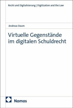 Cover Virtuelle Gegenstände im digitalen Schuldrecht