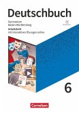 Deutschbuch Gymnasium 6. Schuljahr - Baden-Württemberg - Ausgabe 2025 - Arbeitsheft mit interaktiven Übungen online