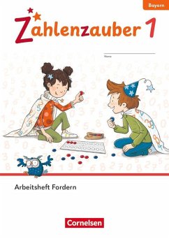 Cover Zahlenzauber 1. Jahrgangsstufe - Ausgabe Bayern 2026 - Arbeitsheft Fordern