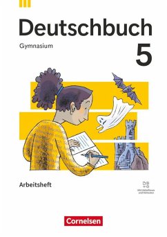 Cover Deutschbuch Gymnasium 5. Schuljahr - Zu allen Ausgaben 2026 - Arbeitsheft mit Lösungen - Mit Erklärfilmen und Hörtexten