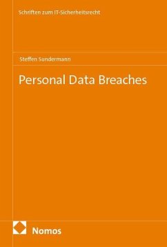 Personal Data Breaches - Sundermann, Steffen Personal Data Breaches - Sundermann, Steffen