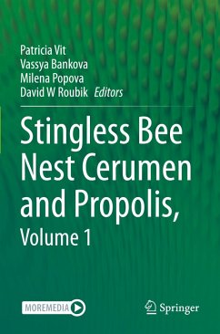 Cover Stingless Bee Nest Cerumen and Propolis, Volume 1