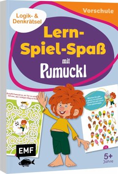 Cover Lern-Spiel-Spaß mit Pumuckl - Mein Vorschulblock: Logik- und Denkrätsel