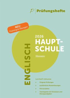Cover Prüfungsheft & Training - 2026 Englisch Hauptschule - Hessen - Original-Prüfungen und Lösungen
