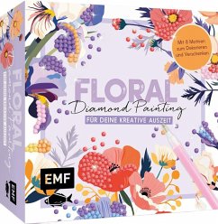 Cover Floral Diamond Painting - DIY-Set für deine kreative Auszeit