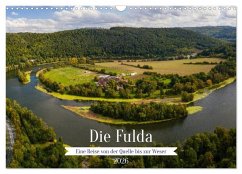Cover Die Fulda (Wandkalender 2026 DIN A3 quer), CALVENDO Monatskalender