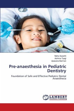 Cover Pre-anaesthesia in Pediatric Dentistry