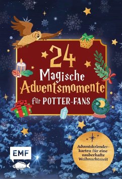 Cover Adventskalender-Kartenset: 24 magische Momente für Harry Potter-Fans
