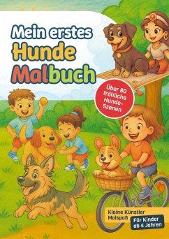 Cover Mein erstes Hunde-Malbuch