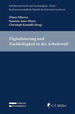 Cover Digitalisierung und Nachhaltigkeit in der Arbeitswelt