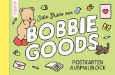Bobbie Goods Postkarten Ausmalblock (offizielle deutsche Ausgabe)