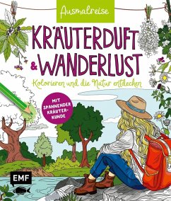 Cover Ausmalreise Kräuterduft und Wanderlust