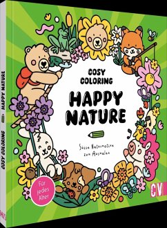 Cover Cosy Coloring - Happy Nature