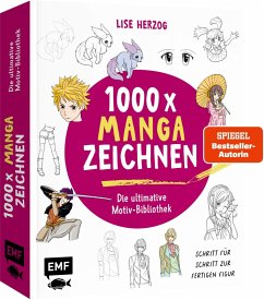 Cover Die ultimative Motiv-Bibliothek - 1000 x Manga zeichnen