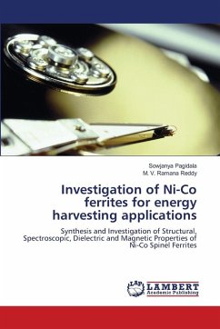 Cover Investigation of Ni-Co ferrites for energy harvesting applications