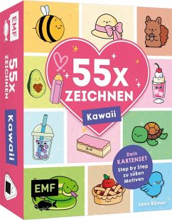 Cover 55 x Zeichnen - Kawaii: Dein Kartenset