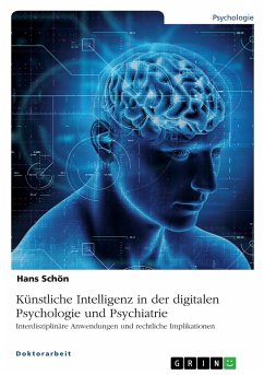 Cover Künstliche Intelligenz in der digitalen Psychologie und Psychiatrie