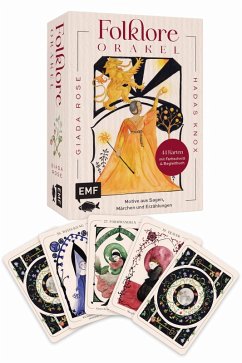 Cover Orakel-Kartenset: Folklore Orakel   Die Liebe, die Reise, die Prophezeiung - Integriere die zentralen Motive aus Sagen, Märchen und Erzählungen in deine Legung