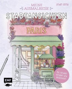 Cover Meine Ausmalreise - Stadtansichten Paris