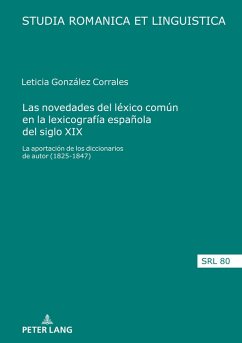 Cover Las novedades del léxico común en la lexicografía española del siglo XIX