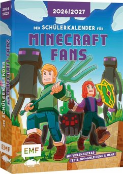Cover Der Schülerkalender für Minecraft-Fans 2026/2027