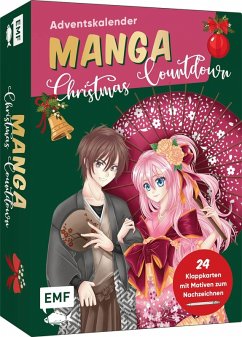 Cover Adventskalender-Kartenset: Manga Christmas Countdown