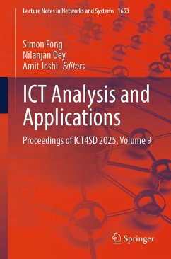 Cover ICT Analysis and Applications (eBook, PDF)