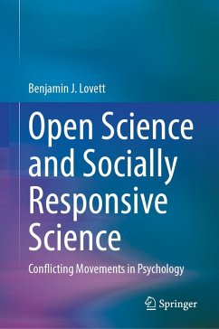 Open Science and Socially Responsive Science (eBook, PDF) - Lovett, Benjamin J.