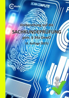 Cover Vorbereitung auf die SACHKUNDEPRÜFUNG gem. § 34a GewO (4. Auflage 2025) (eBook, ePUB)