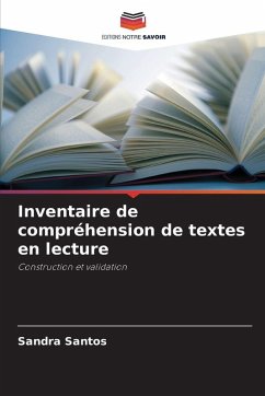 Cover Inventaire de compréhension de textes en lecture
