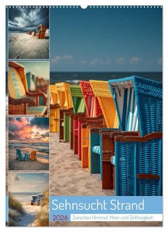 Sehnsucht Strand (Wandkalender 2026 DIN A2 hoch), CALVENDO Monatskalender Sehnsucht Strand (Wandkalender 2026 DIN A2 hoch), CALVENDO Monatskalender