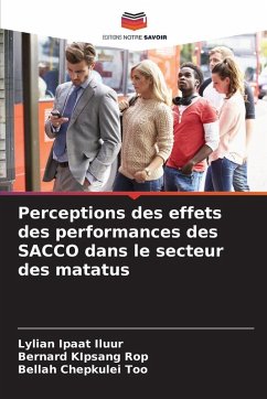 Cover Perceptions des effets des performances des SACCO dans le secteur des matatus