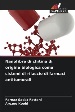 Cover Nanofibre di chitina di origine biologica come sistemi di rilascio di farmaci antitumorali