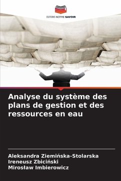 Cover Analyse du système des plans de gestion et des ressources en eau