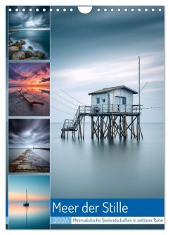 Meer der Stille (Wandkalender 2026 DIN A4 hoch), CALVENDO Monatskalender