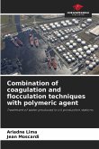 Combination of coagulation and flocculation techniques with polymeric agent