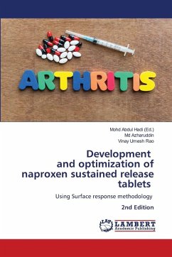 Cover Development and optimization of naproxen sustained release tablets