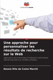 Une approche pour personnaliser les résultats de recherche sur le Web