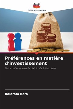 Cover Préférences en matière d'investissement