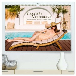 Cover Sinnliche Verführung - Erotische Eleganz zwischen Licht und Wasser (hochwertiger Premium Wandkalender 2026 DIN A2 quer), Kunstdruck in Hochglanz